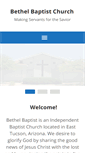 Mobile Screenshot of bethelaz.org